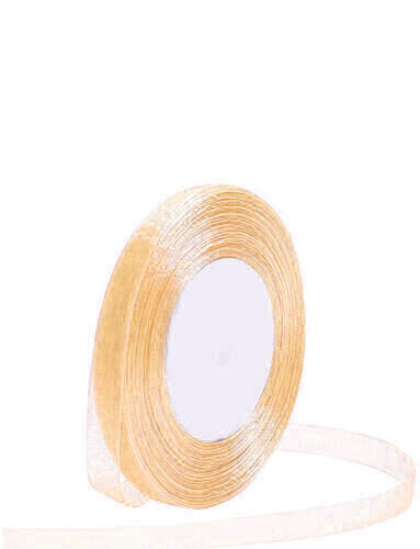 Kurdele Organze 1 Cm 22 Metre Altın - 