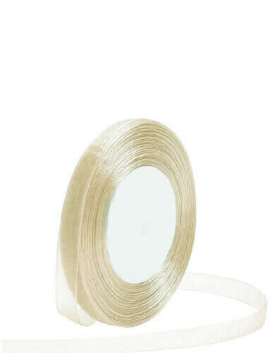 Kurdele Organze 1 Cm 22 Metre Krem - 