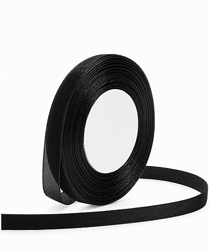 Kurdele Organze 1 Cm 22 Metre Siyah - 