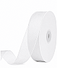 Kurdele Organze 2 Cm 22 Metre Beyaz - 1