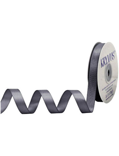 Kurdele Saten 1 Cm 10 Metre Antrasit - 