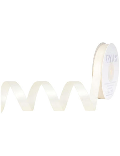 Kurdele Saten 1 Cm 10 Metre Krem - 1