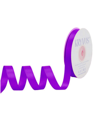 Kurdele Saten 1 Cm 10 Metre Mor - 