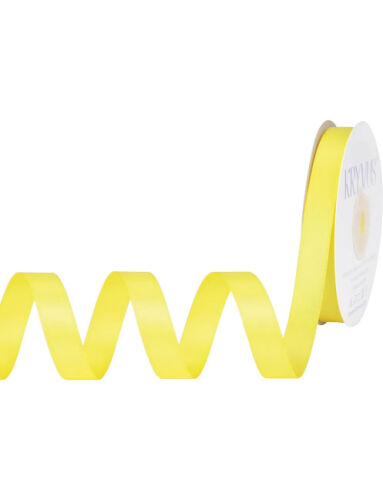 Kurdele Saten 1 Cm 10 Metre Sarı - 