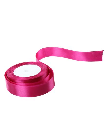 Kurdele Saten 2.5 Cm 32 Metre Fuşya - 1