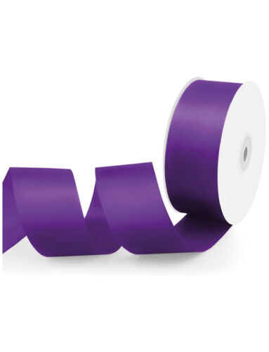 Kurdele Saten 2.5 Cm 32 Metre Mor - 1