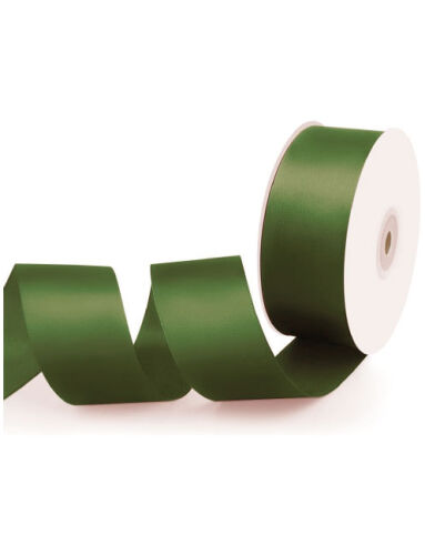 Kurdele Saten 2.5 Cm 32 Metre Haki Yeşil - 