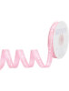 Kurdele Saten Baskılı 1 Cm 20 Metre Hoşgeldin Bebeğim Pembe - 1