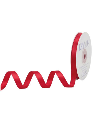 Kurdele Saten 1 Cm 10 Metre Kırmızı - 
