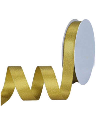 Kurdele Saten 2 Cm 10 Metre Simli Gold - 1