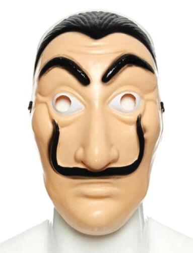 Plastik Maske La Casa De Papel Salvador Dali - 
