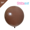 Lateks Balon Kahverengi 24 inç - 1