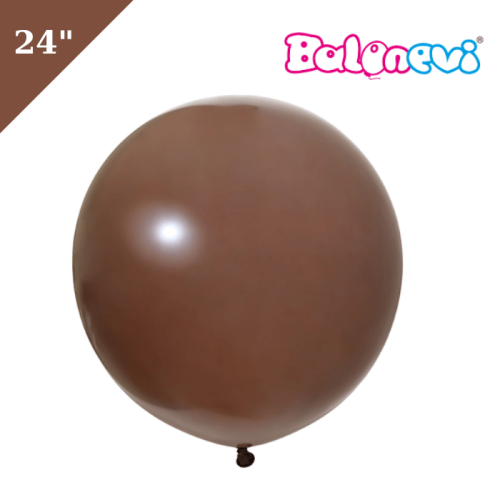 Lateks Balon Kahverengi 24 inç - 1