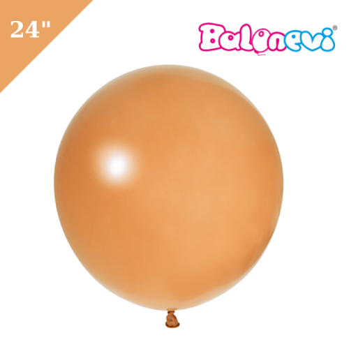 Lateks Balon Karamel 24 inç - 1
