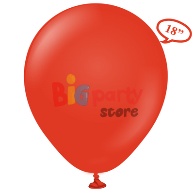 Lateks Balon Kırmızı 18 inç - 1