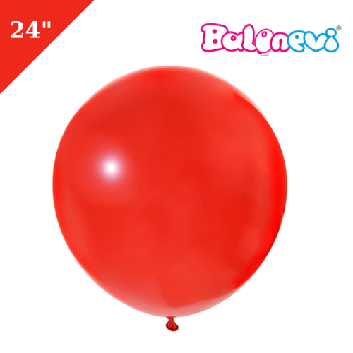 Lateks Balon Kırmızı 24 inç - 