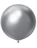 Lateks Krom Balon Uzay Gri 24 inç - 1