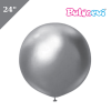 Lateks Krom Balon Uzay Gri 24 inç - 1
