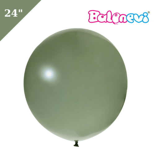 Lateks Balon Küf Yeşili 24 inç - 1