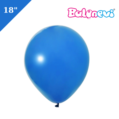 Lateks Balon Lacivert 18 inç - 1
