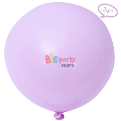 Lateks Balon Makaron Lila 24 inç - 2