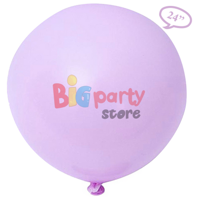 Lateks Balon Makaron Lila 24 inç - 2