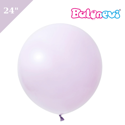 Lateks Balon Makaron Lila 24 inç - 