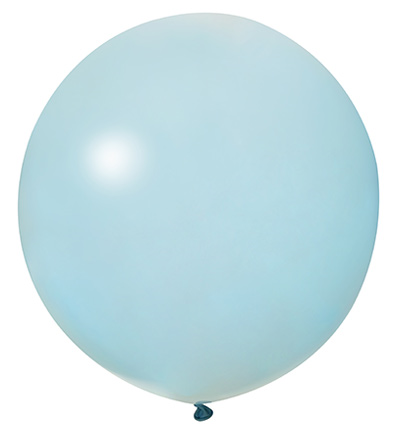 Lateks Balon Makaron Mavi 24 inç - 1