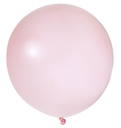 Lateks Balon Makaron Pembe 24 inç - 1
