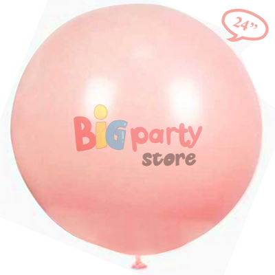Lateks Balon Makaron Somon 24 inç - 2