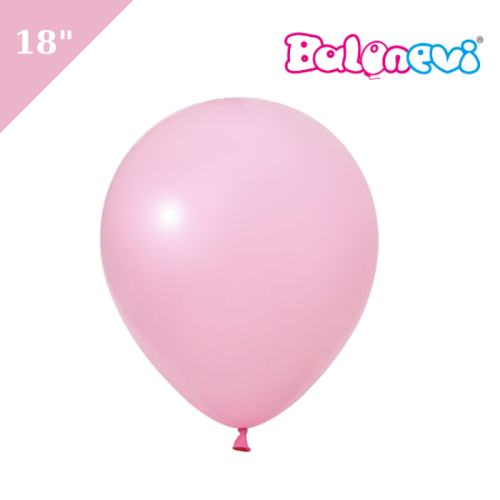 Lateks Balon Pembe 18 inç - 