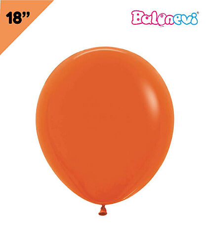 Lateks Balon Turuncu 18 inç - 