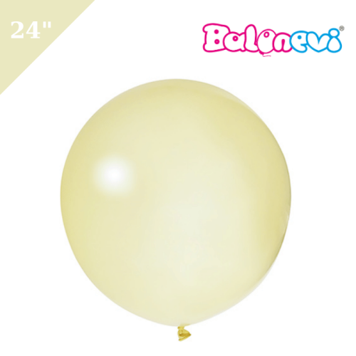 Lateks Balon Vanilya 24 inç - 
