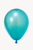 Lateks Globos Metalik Balon 100 Parça Turkuaz - 1