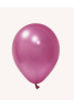 Lateks Globos Metalik Balon 100 Parça Fuşya - 1