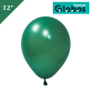 Lateks Metalik Balon 100 Parça Zümrüt Yeşil 12 İnç Globos - 1
