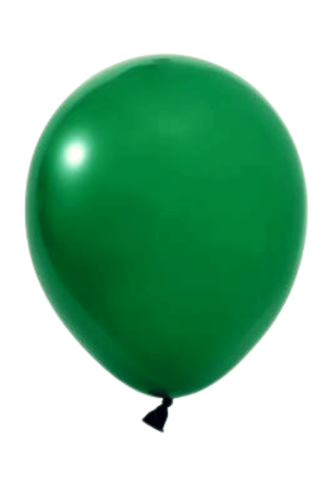 Lateks Globos Pastel Balon 100 Parça Zümrüt Yeşil - 1