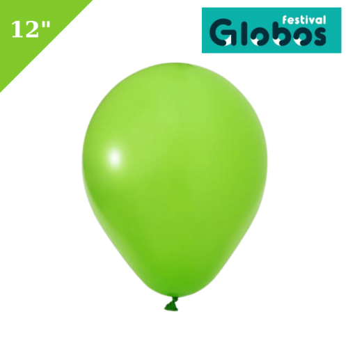 Lateks Pastel Balon 100 Parça Açık Yeşil 12 İnç Globos - 