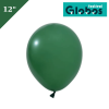 Lateks Pastel Balon 100 Parça Koyu Yeşil 12 İnç Globos - 1