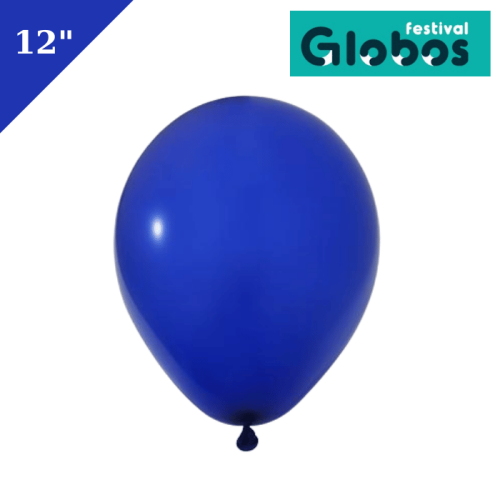 Lateks Pastel Balon 100 Parça Lacivert 12 İnç Globos 