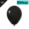 Lateks Pastel Balon 100 Parça Siyah 12 İnç Globos - 1