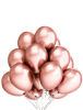 Lateks Krom Parlak Balon 12 İnç 8 Parça Rose Gold - 1