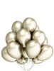 Lateks Krom Parlak Balon 12 İnç 8 Parça Beyaz Altın - 2