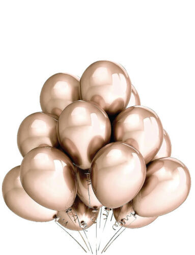 Lateks Krom Parlak Balon 12 İnç 8 Parça Truffle - 2