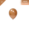 Lateks Krom Parlak Balon 5 İnç 10 Parça Bakır - 1