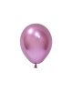 Lateks Krom Parlak Balon 5 İnç 10 Parça Pembe - 1