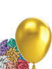 Lateks Krom Parlak Balon 5 İnç 10 Parça Karışık - 1