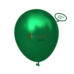 Lateks Metalik Balon Koyu Yeşil 50li - 1