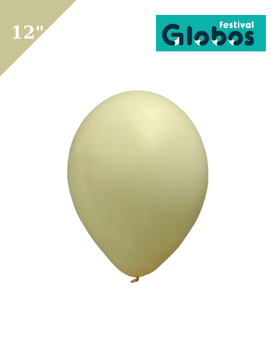 Lateks Pastel Balon 100 Parça Fil Dişi 12 İnç Globos - 