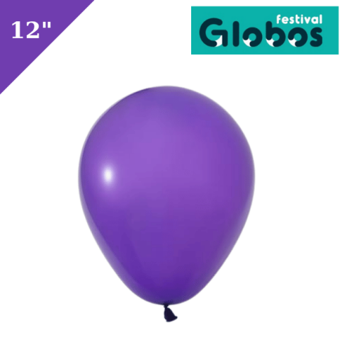 Lateks Pastel Balon 100 Parça Mor 12 İnç Globos - 1